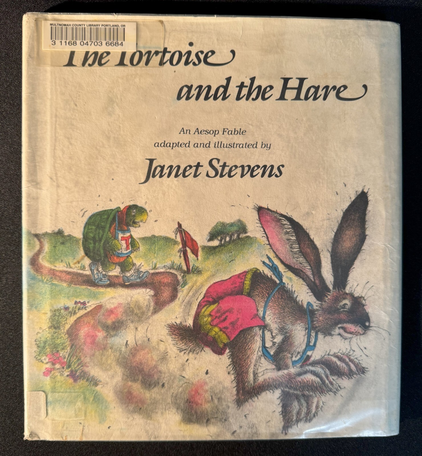 The Tortoise and the Hare by Janet Stevens 1984 HC/DJ 1st Edition