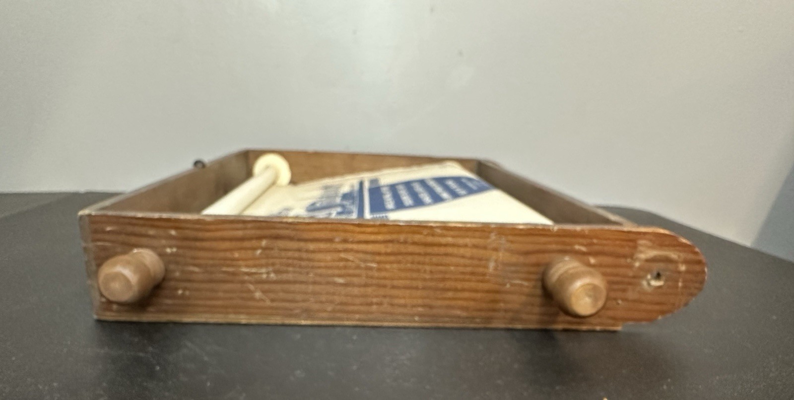 vintage Visual Instructor educational scroll/ How To Draw Scroll