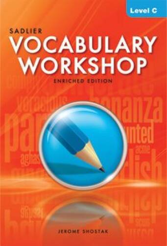 Vocabulary Workshop Enriched Edition Level C – Paperback – GOOD