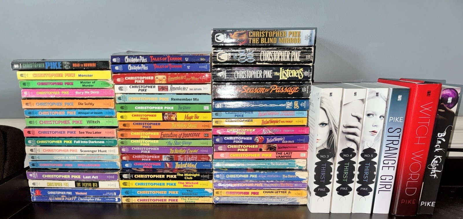 HUGE Lot Of 55 Christopher Pike Books, Released Across 1985-2015, Vintage, Rare
