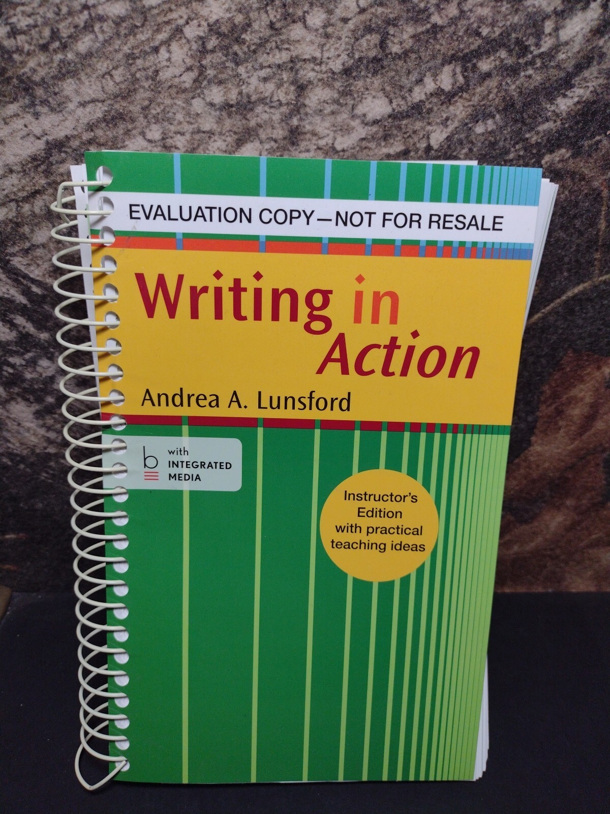 Writing in Action by Andrea A. Lunsford (2014, Spiral)