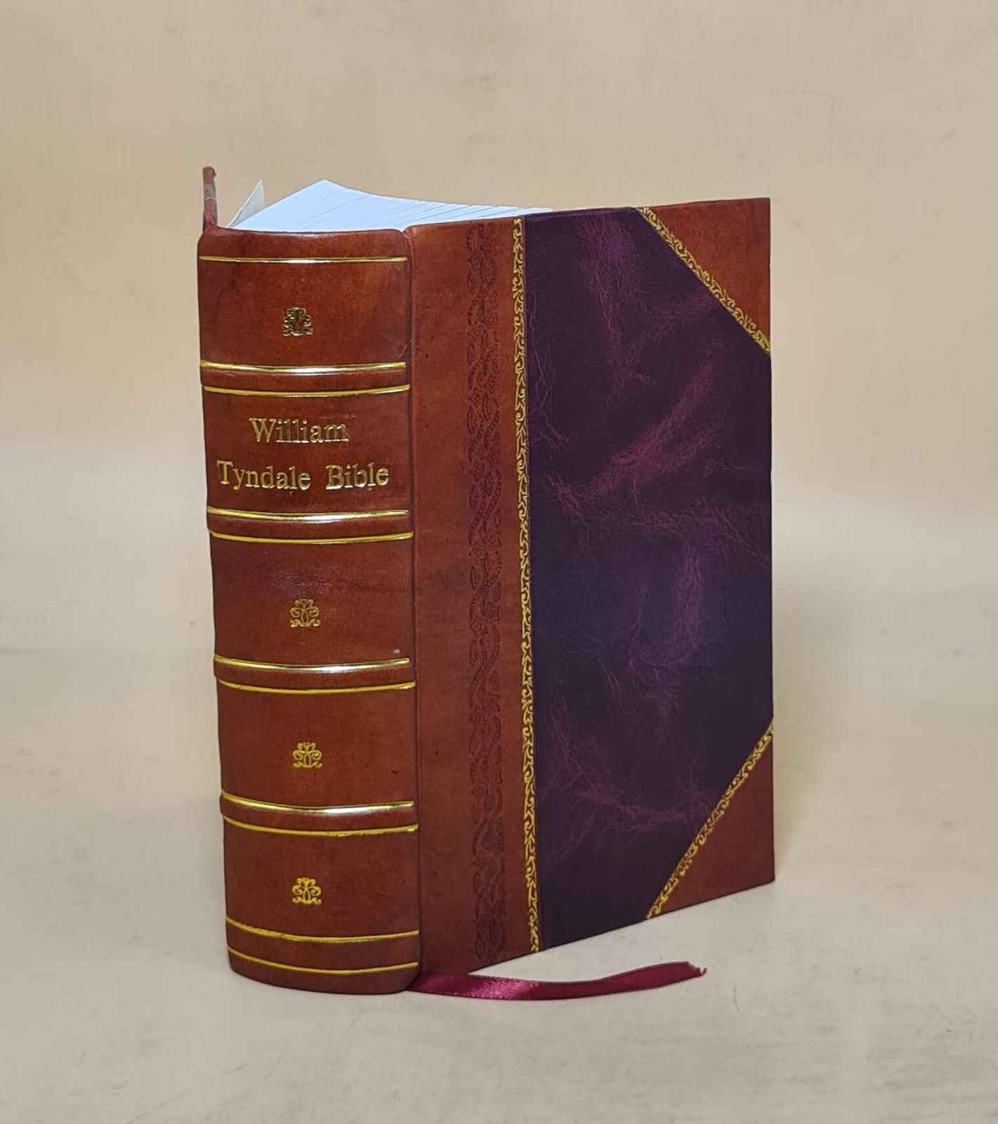 William Tyndale Bible [LEATHER BOUND]