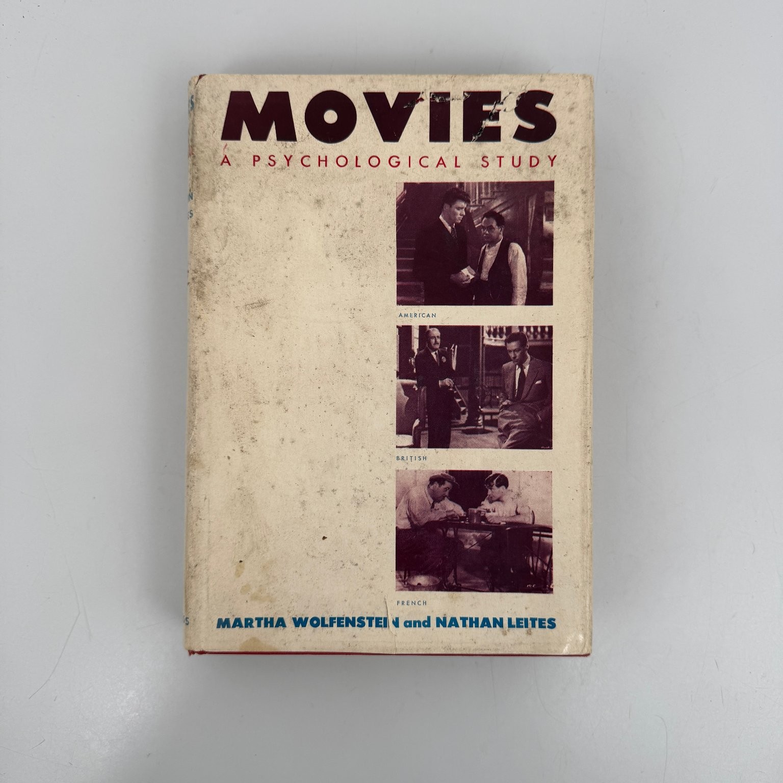 Movies A Psychological Study Wolfenstein Leites 1950 Vintage Free Press