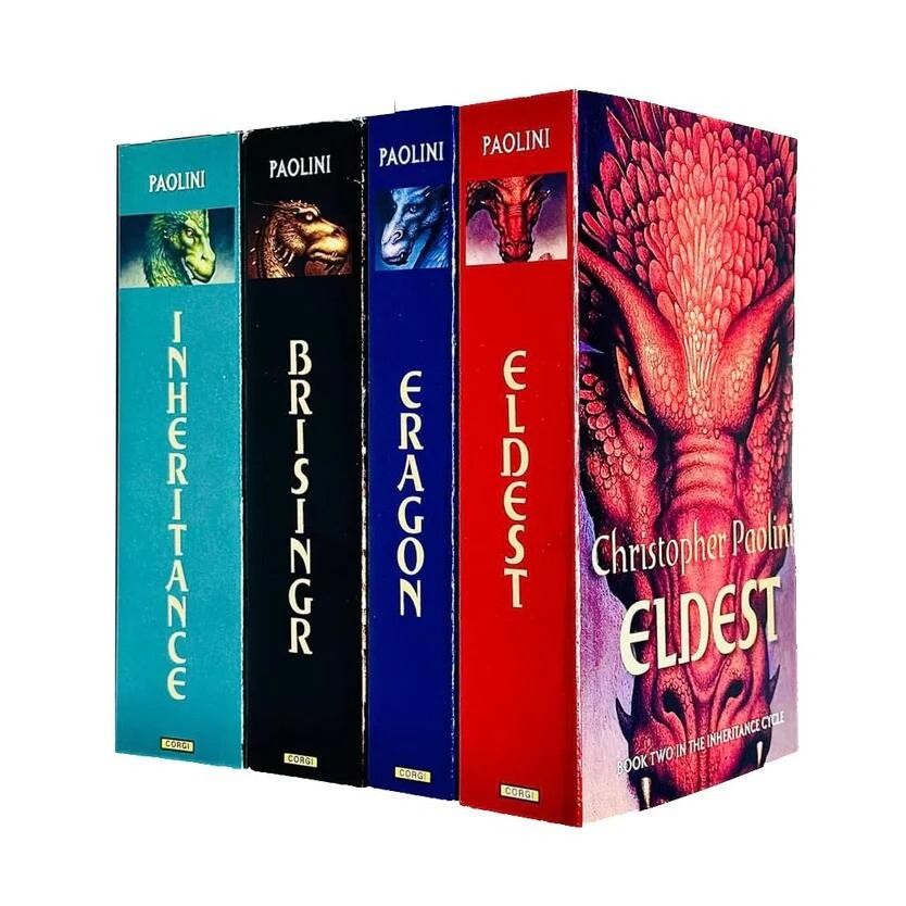 Inheritance Cycle 4 Book Set Christopher Paolini PB Fantasy Age 14-16