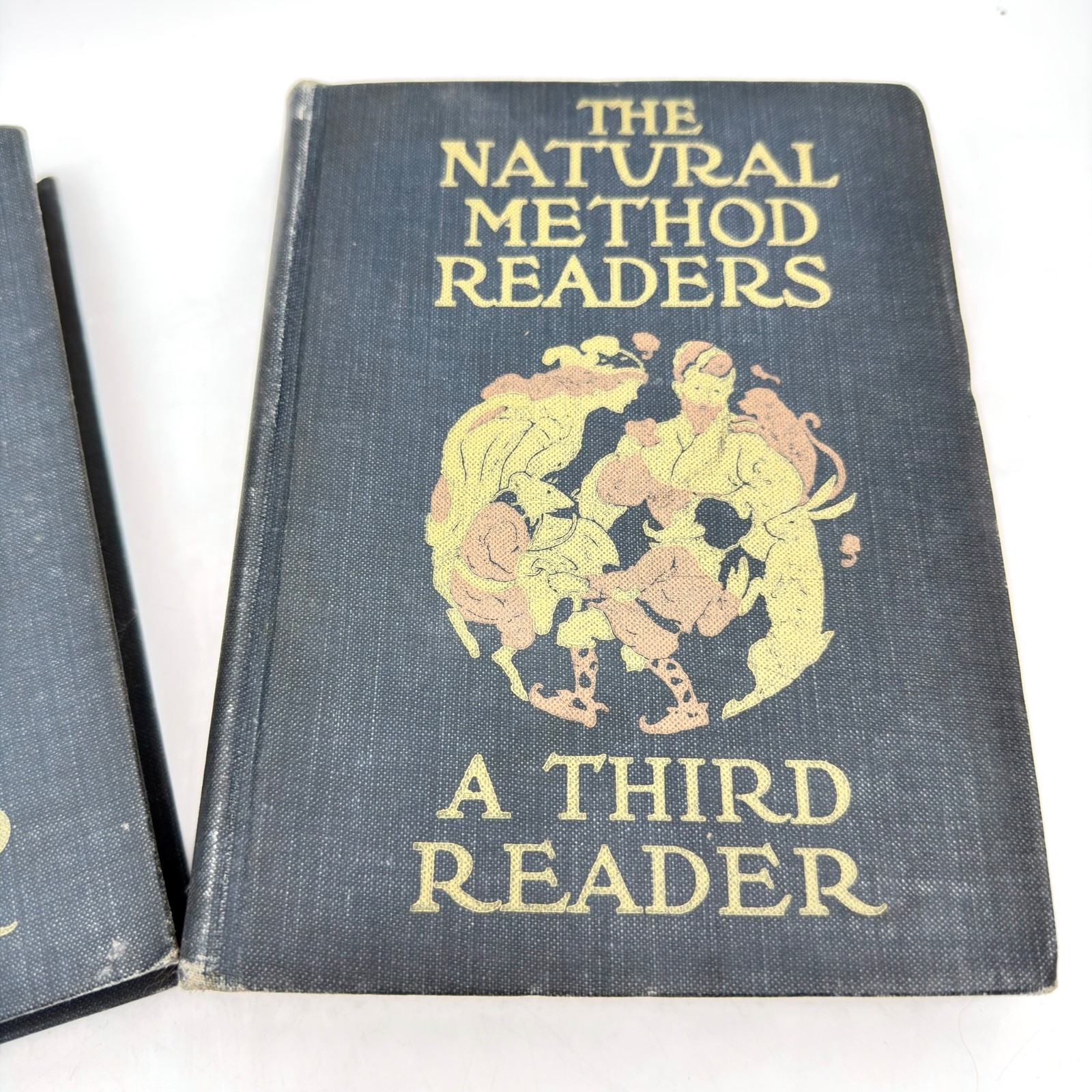 Antique Natural Method Readers Set 1st 2nd 3rd McManus Haaren Scribner 1914-1916