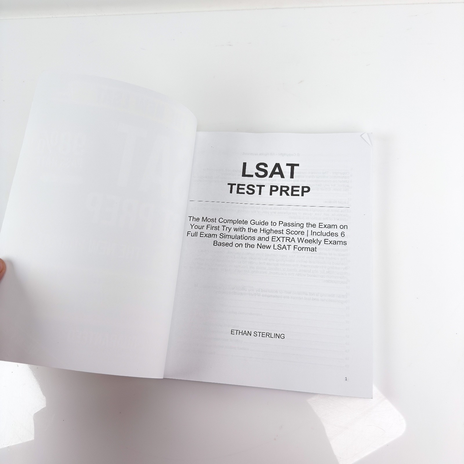 The New LSAT Test Prep 2025 – 6 Full-Length Practice Tests, New Format, Higher