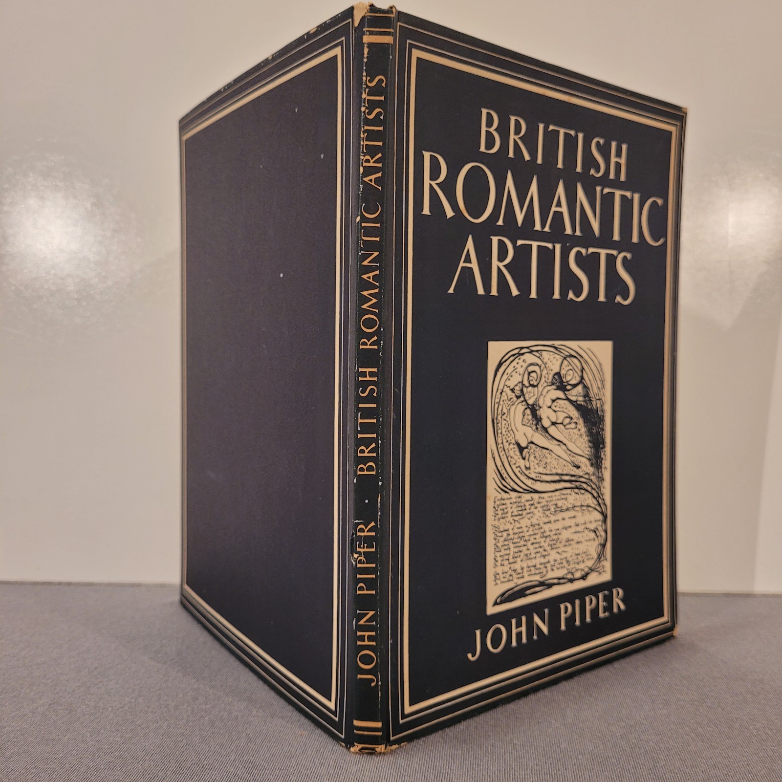 Piper, John British Romantic Artists 1st Edition 1942 2nd Impression Hardcover