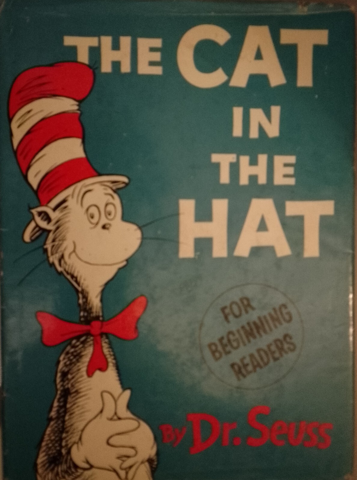 THE CAT IN THE HAT-1ST ED/3RD STATE-1957-W/DJ-GREAT GIFT IDEA-W/$1.95/$1.95 DJ!