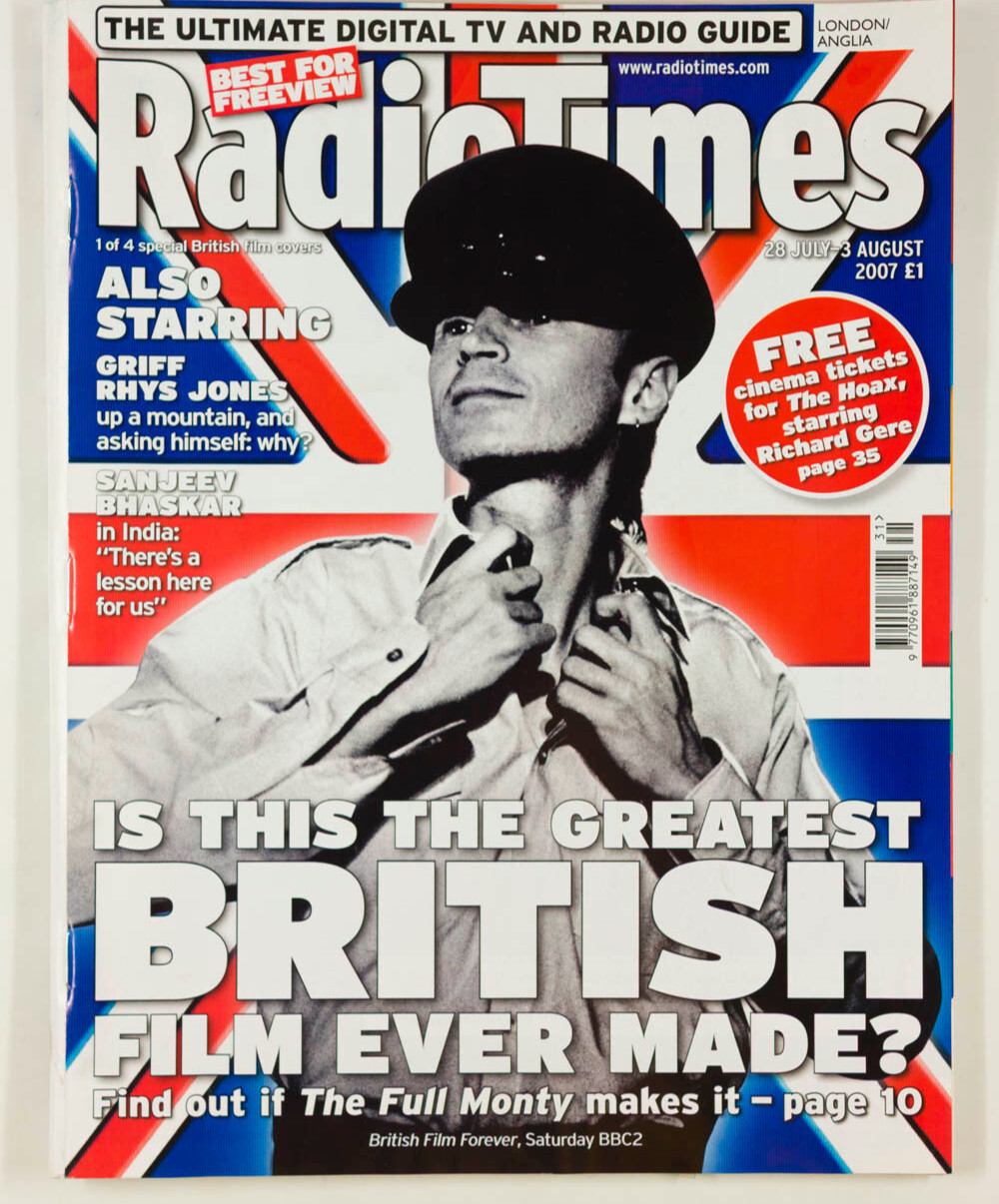 ROBERT CARLYLE GRIFF RHYS JONES SANJEEV BHASKAR RadioTimes magazine 28 July 2007