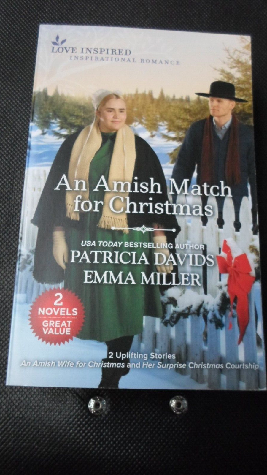 An Amish Match for Christmas-Love Inspired-474 pages-2023-USA Romance Novel-