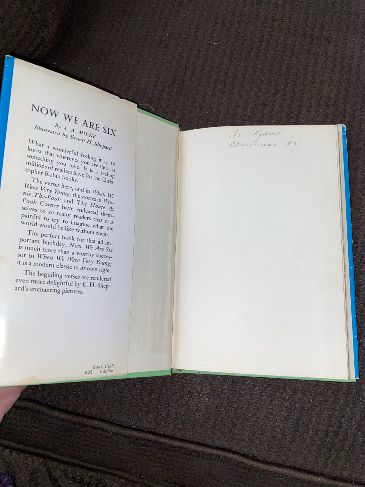 VINTAGE 1961 Winnie the Pooh Library 3 Book Set A.A Milne With Dust Jackets