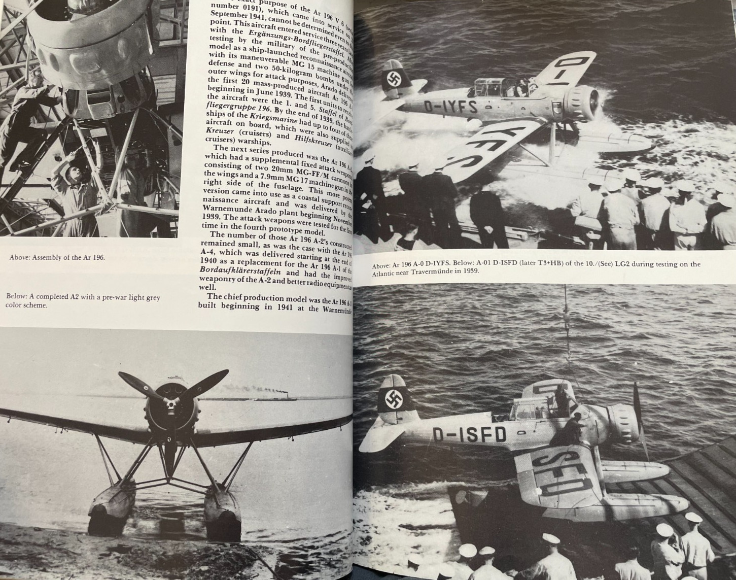 Arado 196, Waffen Arsenal Paperback by Hans-Peter Dabrowski #9780887404818