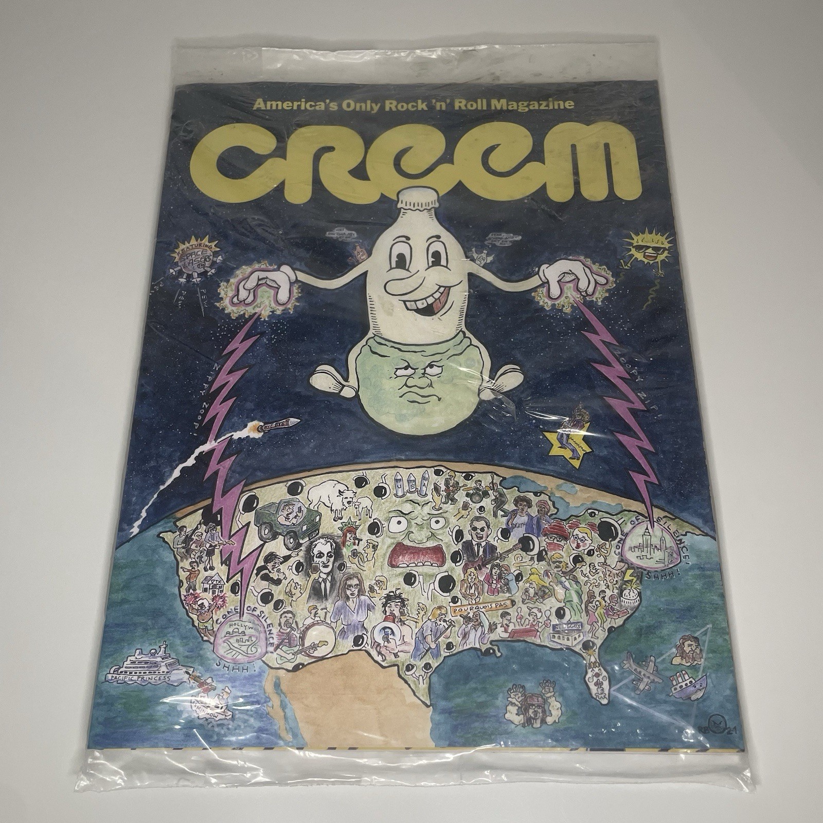 Creem Magazine Reissue Spring 2024 Issue Rock Music Publication