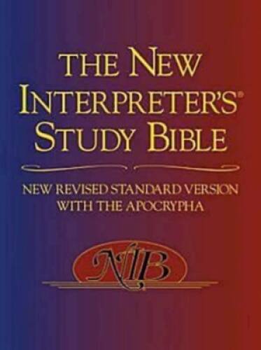 The New Interpreter&rsquo;s Study Bible: New Revised Standard Version With the – GOOD