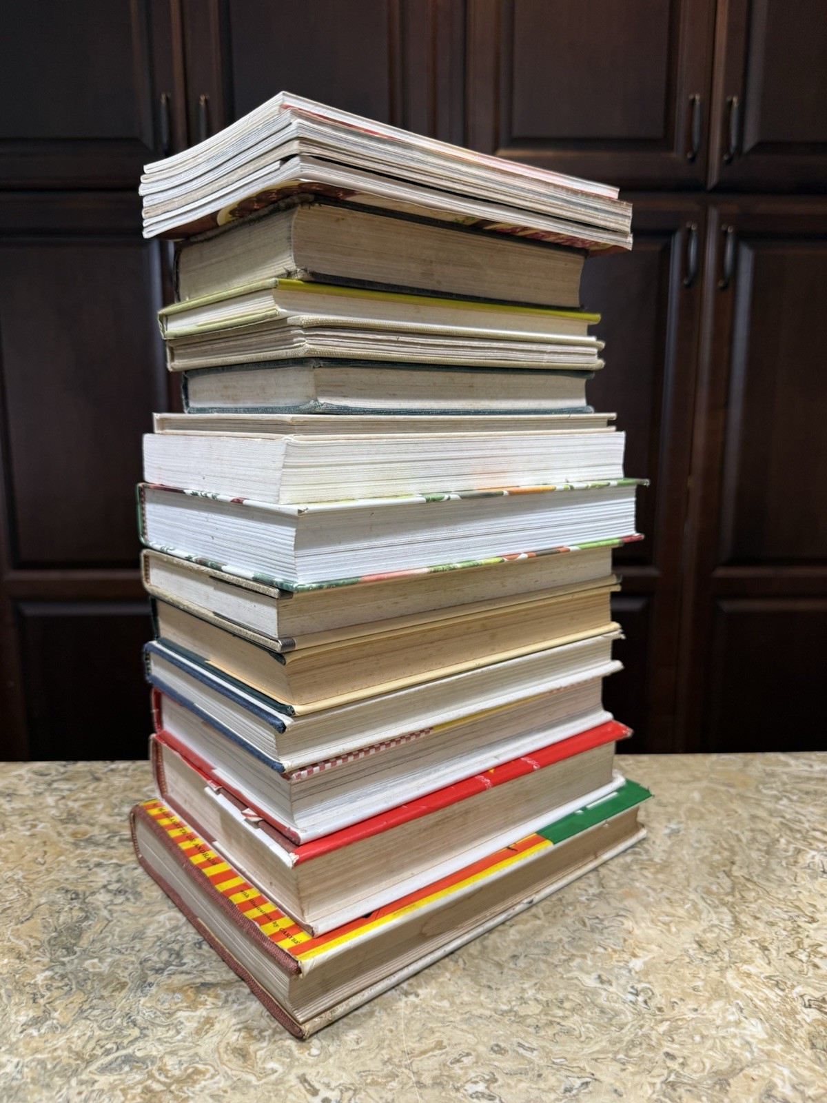 Lot Of 20 Vintage Cookbooks & Mini Books Recipes Brazilian Pastry Dieting