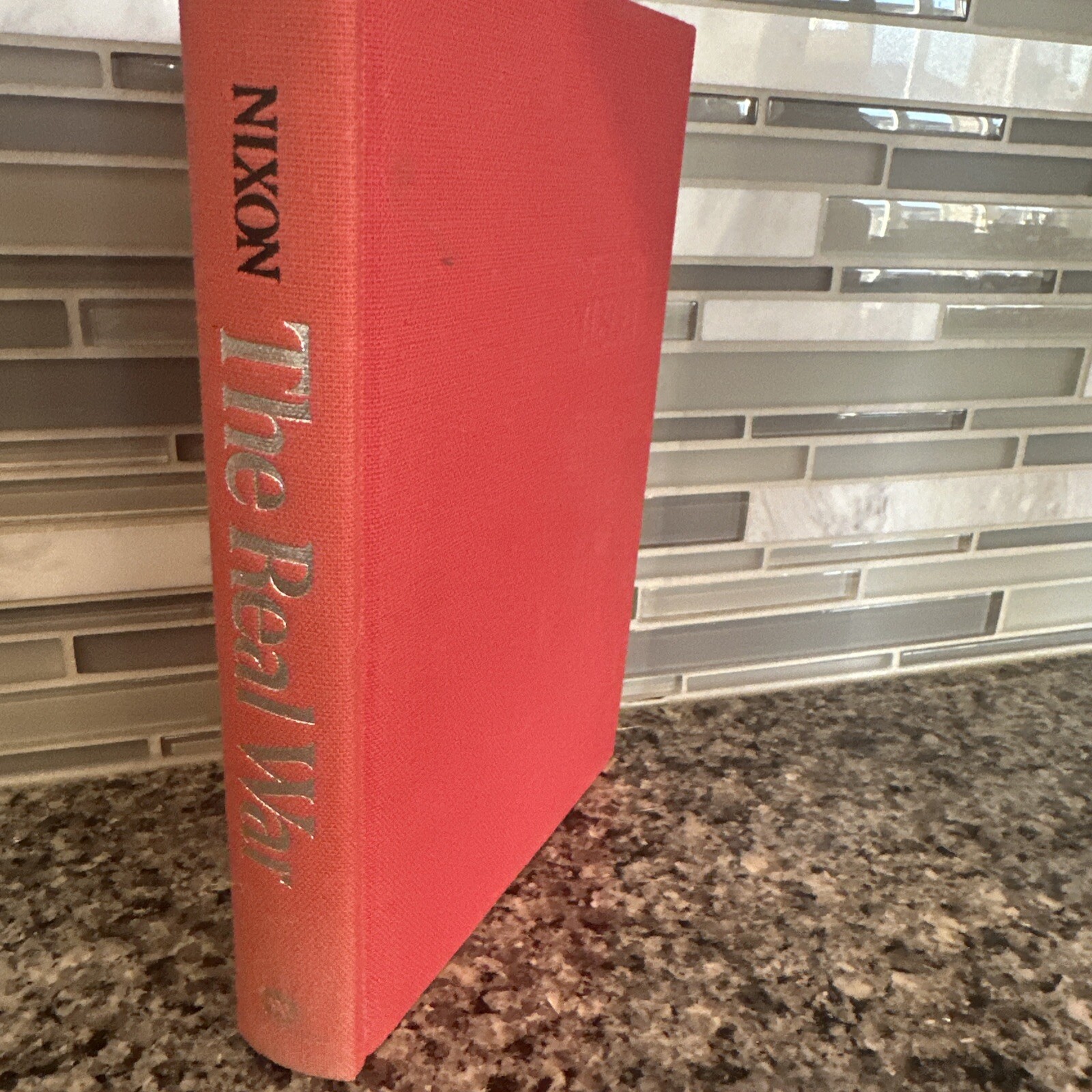 The Real War Richard Nixon Hardcover Book 1980 1st Print Vintage History