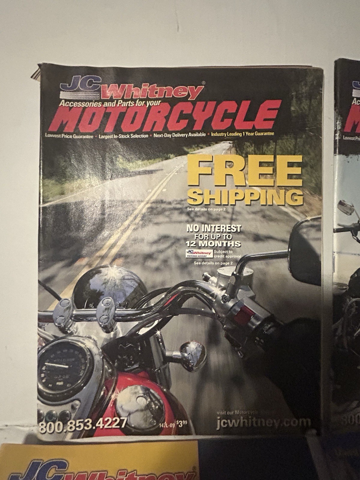 6 JC WHITNEY MAIL ORDER CATALOGS 2000&rsquo;S ERA•Motorcycle Truck Jeep•EUC