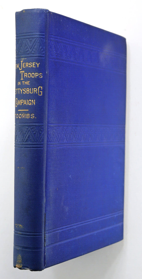 1888 New Jersey Troops In The Gettysburg Campaign HC 1st Illust. 406 pages