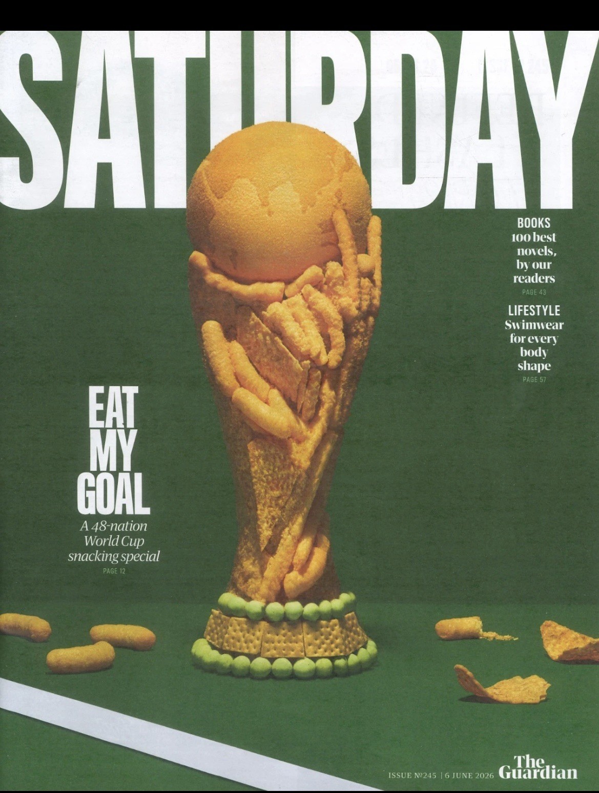 Guardian Saturday Magazine: World Cup Snacking Special, Philippa Dunne, 6.6.26