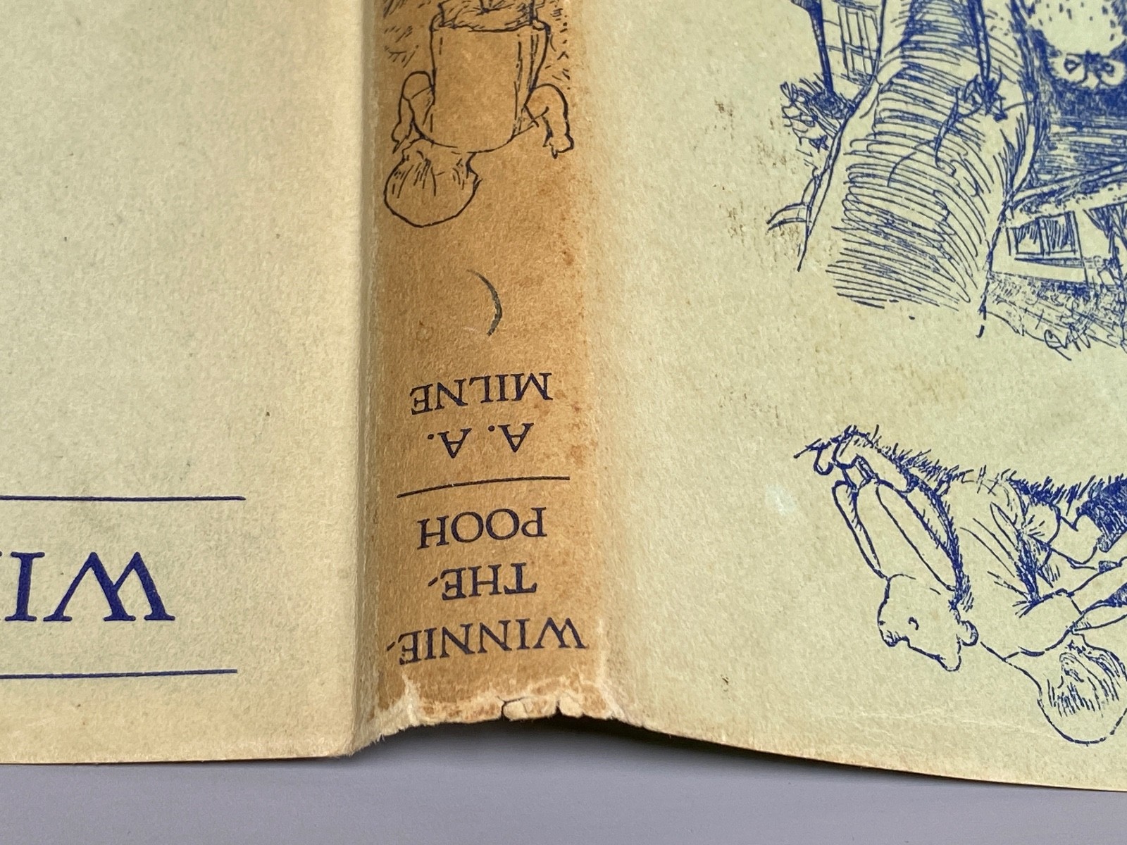 WINNIE-THE-POOH – A.A Milne [136] Illustrated Ernest H. Shepard with dust jacket
