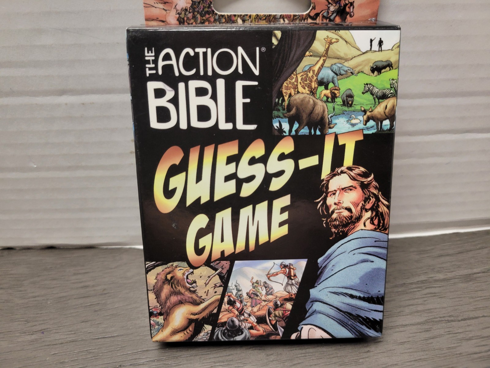 The Action Bible: Guess-It Card Game, Trivia Learning Fun for Kids Ages 8-12