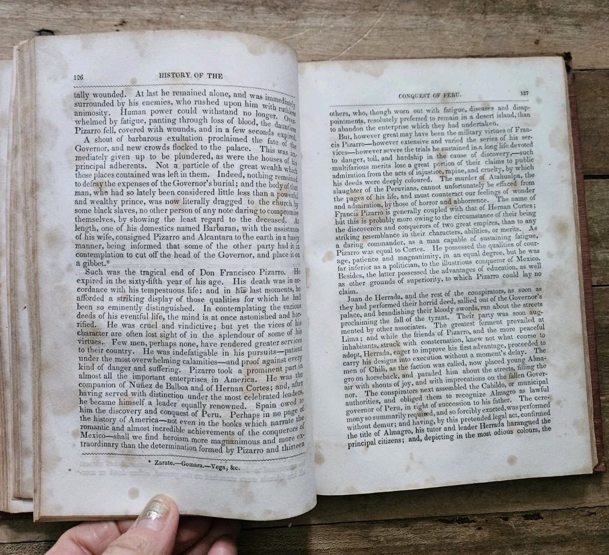 1846. History of the Conquest of Peru by the Spaniards by Don T. D. T. Y. Cosio