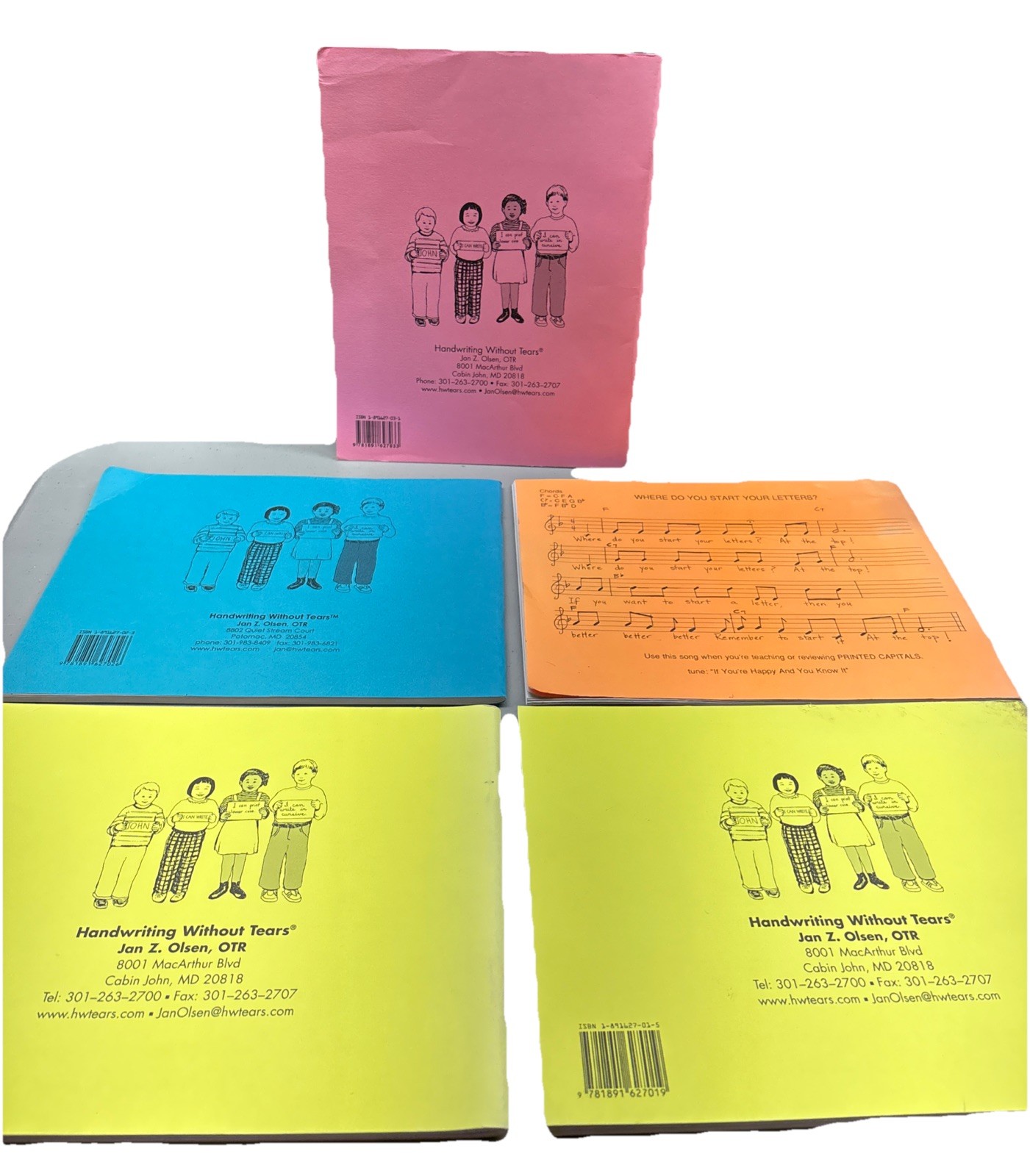 Lot Handwriting Without Tears Printing Power, Teacher’s Guide Grade 1 And 2 OBO