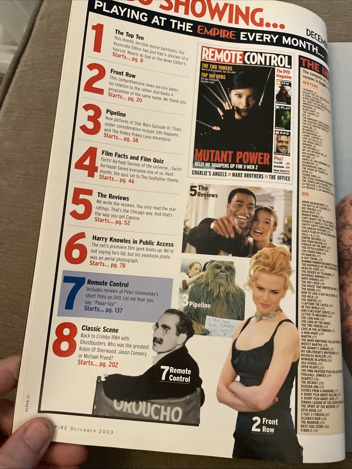 Empire Magazine – Issue 174 – December 2003 – Russell Crowe, Master & Commander