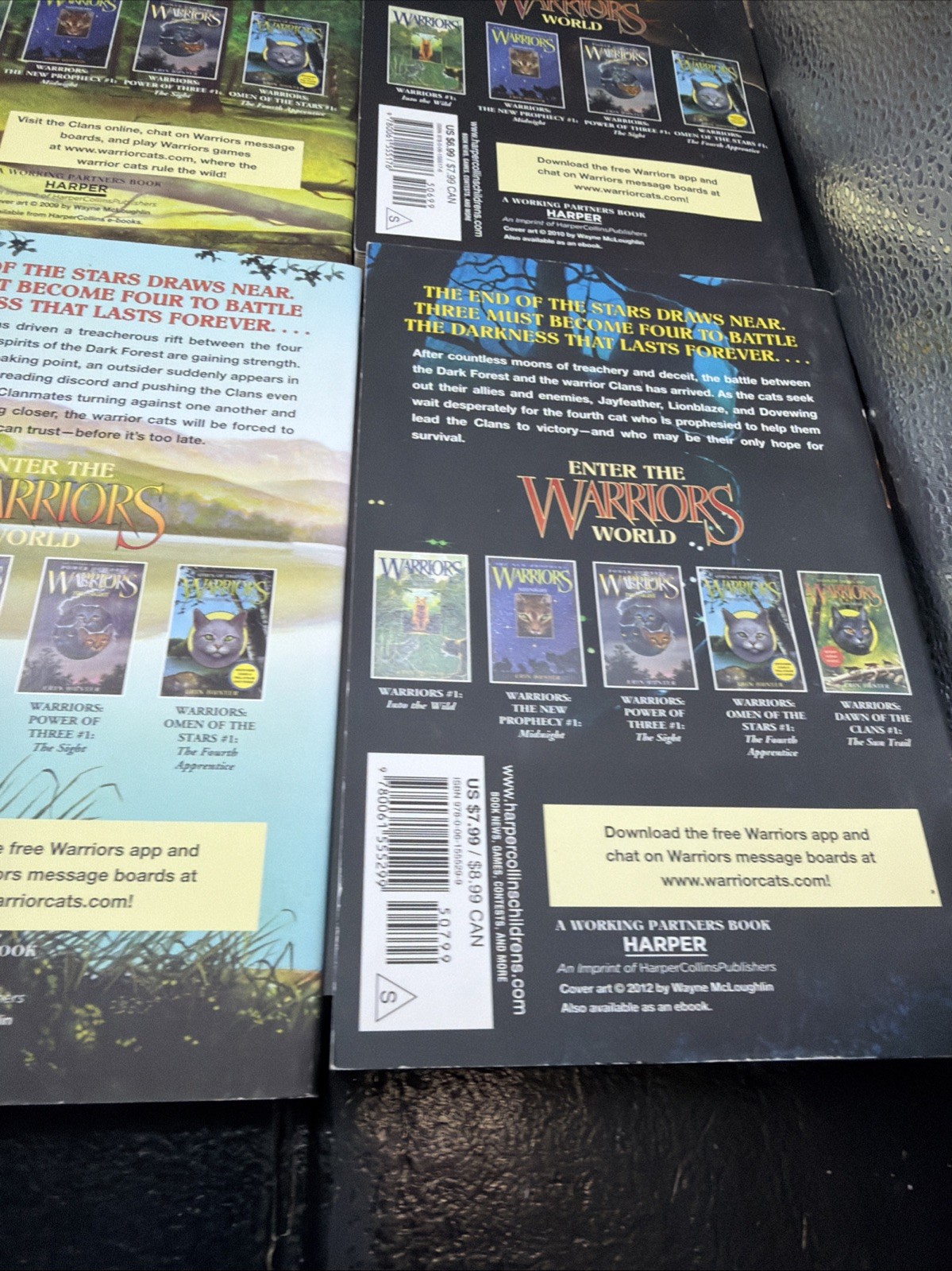 Warriors: Omen of the Stars Box Set: Volumes 1 to 6