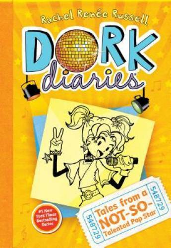 Tales from a Not-So-Talented Pop Star (Dork Diaries #3) – Hardcover – VERY GOOD