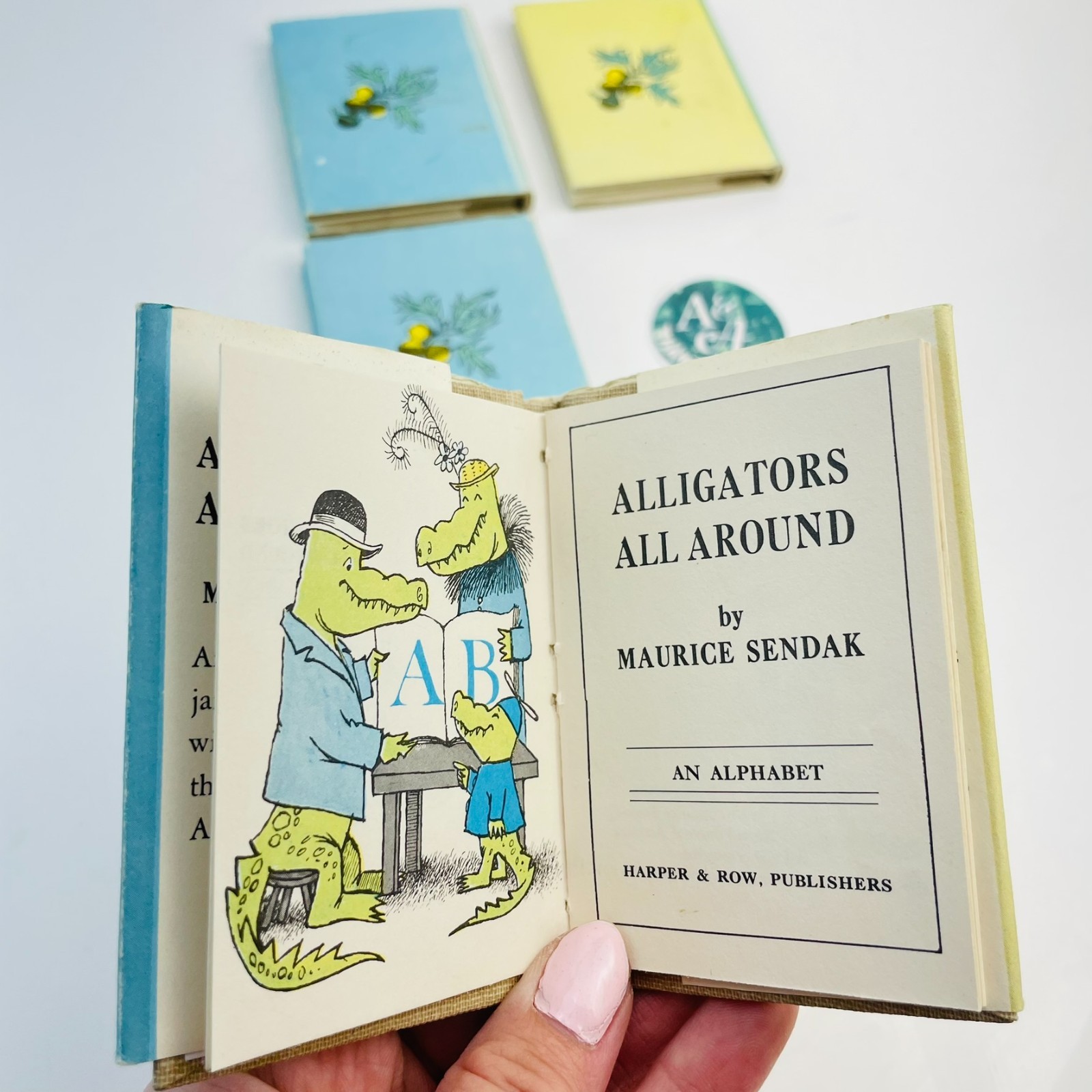 Nutshell Library Maurice Sendak 4 Book Boxed Set Vintage Harper Row Mini 1962