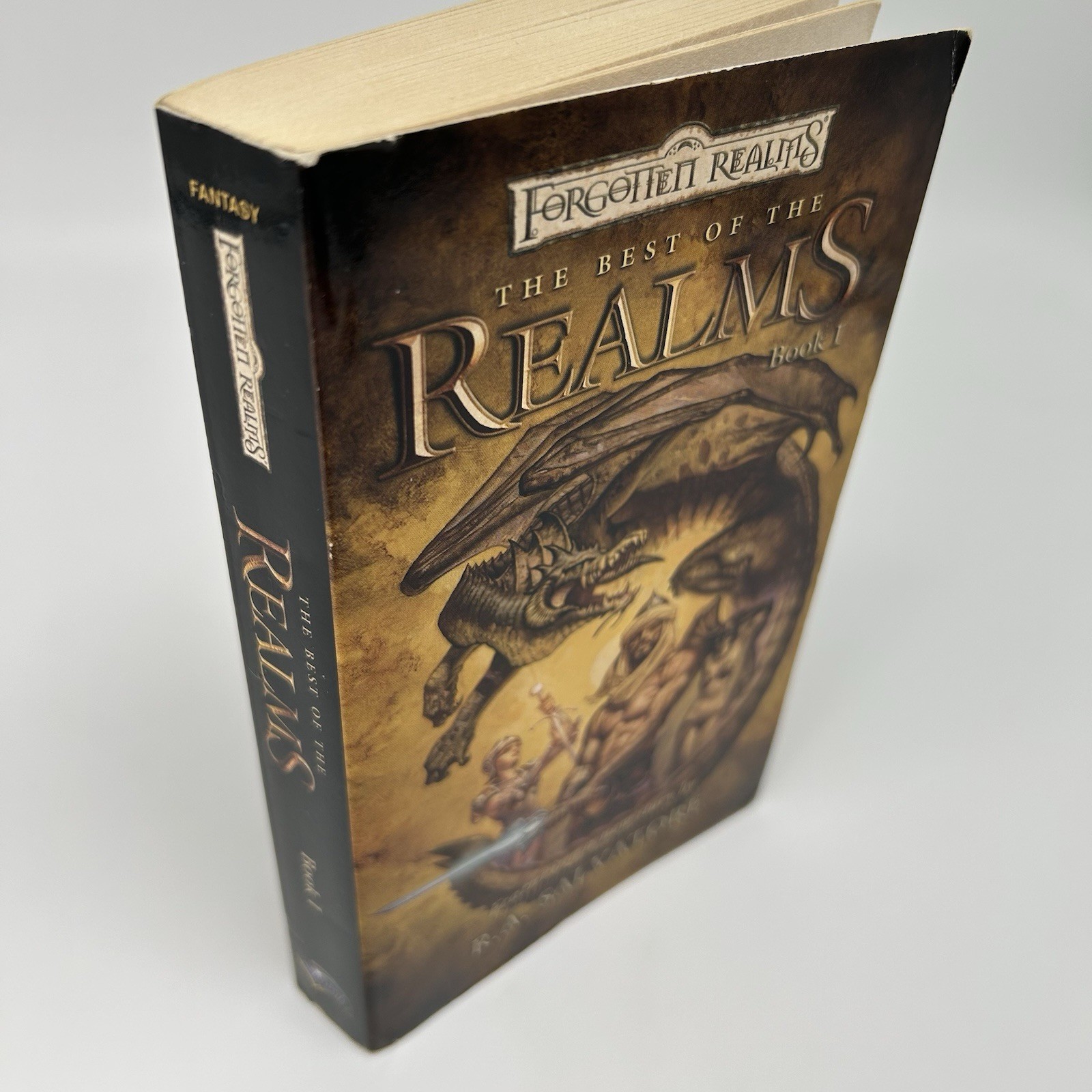 Forgotten Realms The Best Of The Realms Vol. 1 PB 2003 TSR 1st Print Salvatore