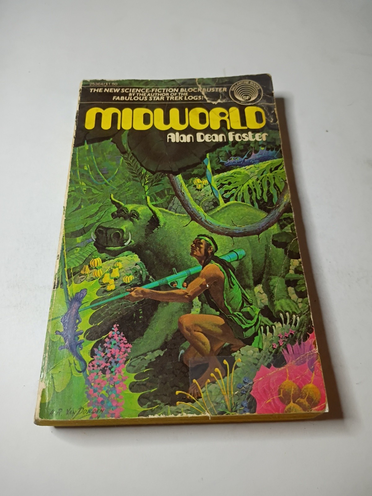 ALAN DEAN FOSTER Midworld Book | 1976 Mass Market Paperback