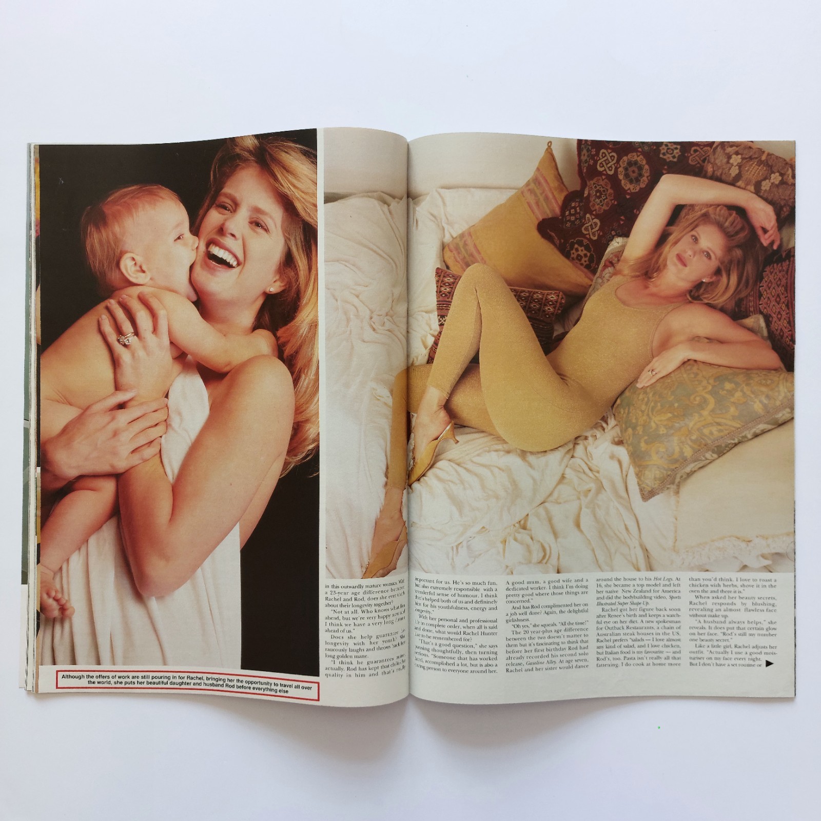 4 x Hello Magazine Bundle – Issues 208/237/265/323 Rod Stewart & Rachel Hunter