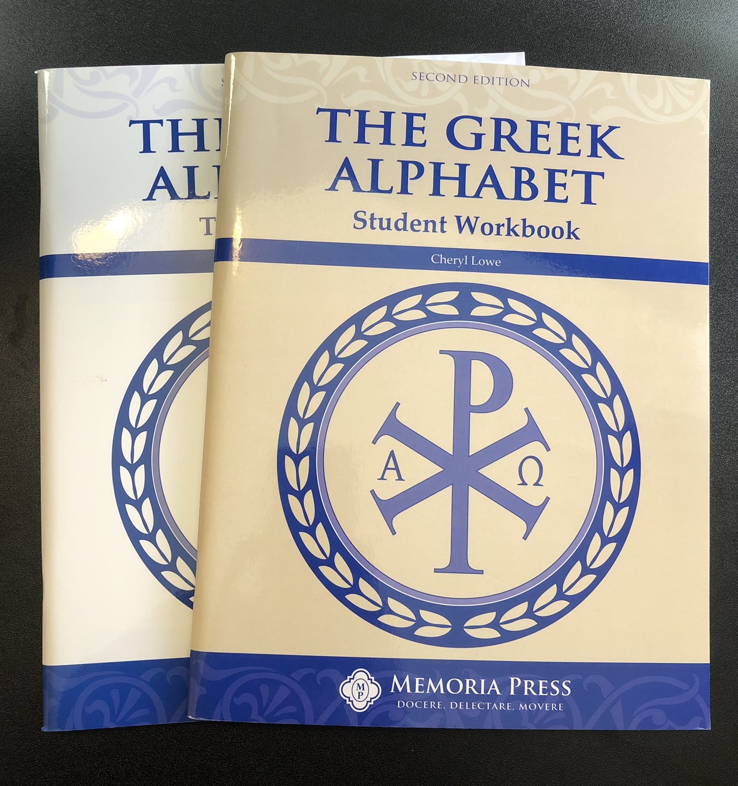 Memoria Press The Greek Alphabet Student Workbook & Teacher Guide 2nd Ed.