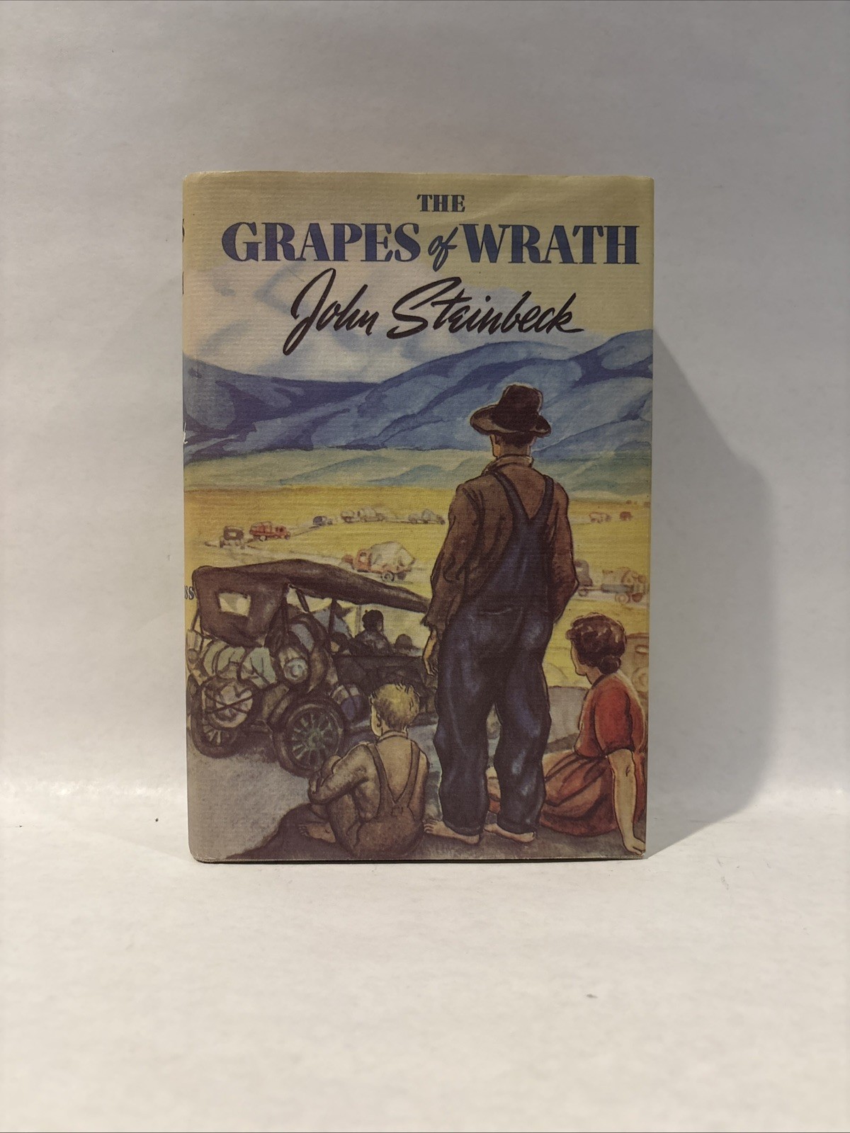THE GRAPES of WRATH – John Steinbeck – 1st Edition Facsimile, Viking Press, 1967