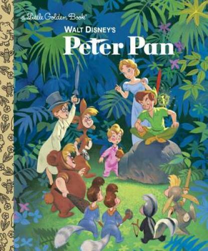 Walt Disney&rsquo;s Peter Pan (Disney Peter Pan) (Little Golden Book) – GOOD
