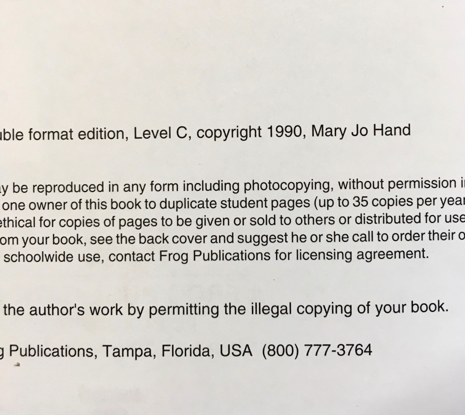 Drops in the Bucket by Mary Jo Hand Levels B & C Lang. Arts & Reading Homeschool