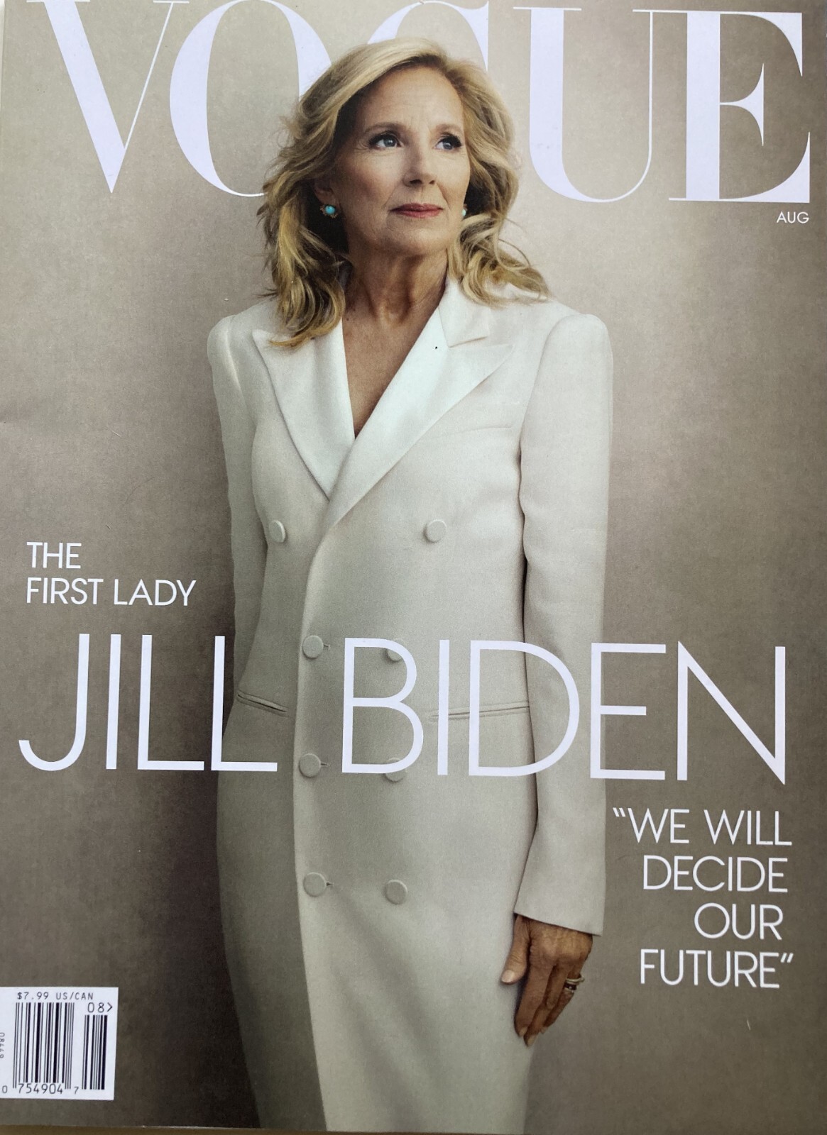 DR. JILL BIDEN – THE FIRST LADY August 2024 VOGUE Magazine