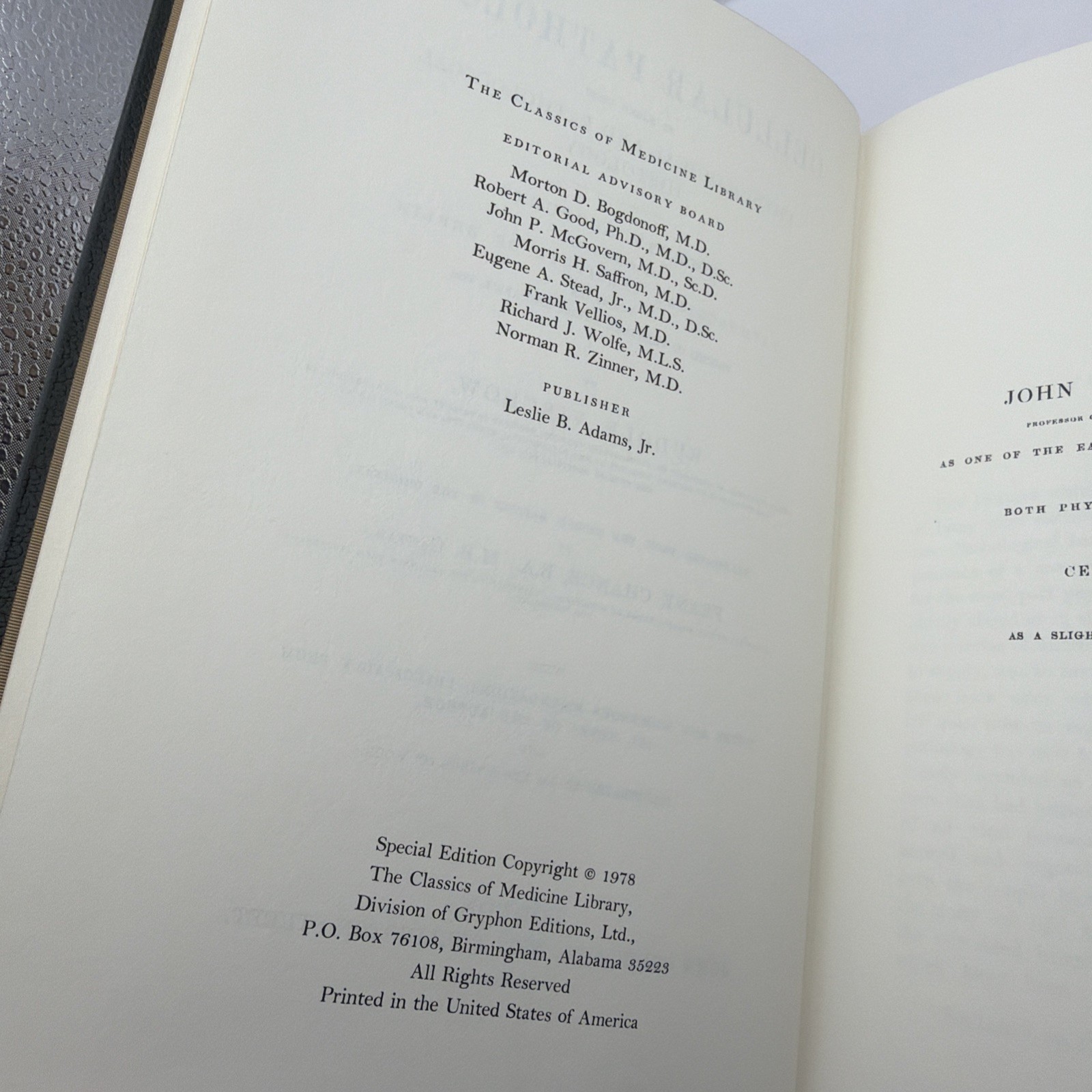 Cellular Pathology by Rudolph Virchow The Classics of Medicine Library