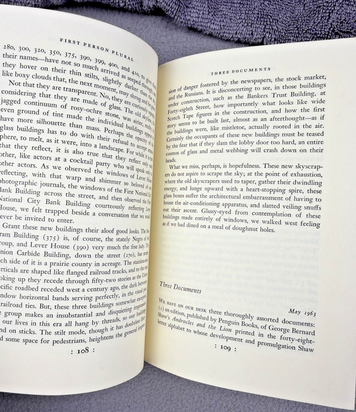 ASSORTED PROSE by JOHN UPDIKE First Edition 1965 Hardcover w/ DJ