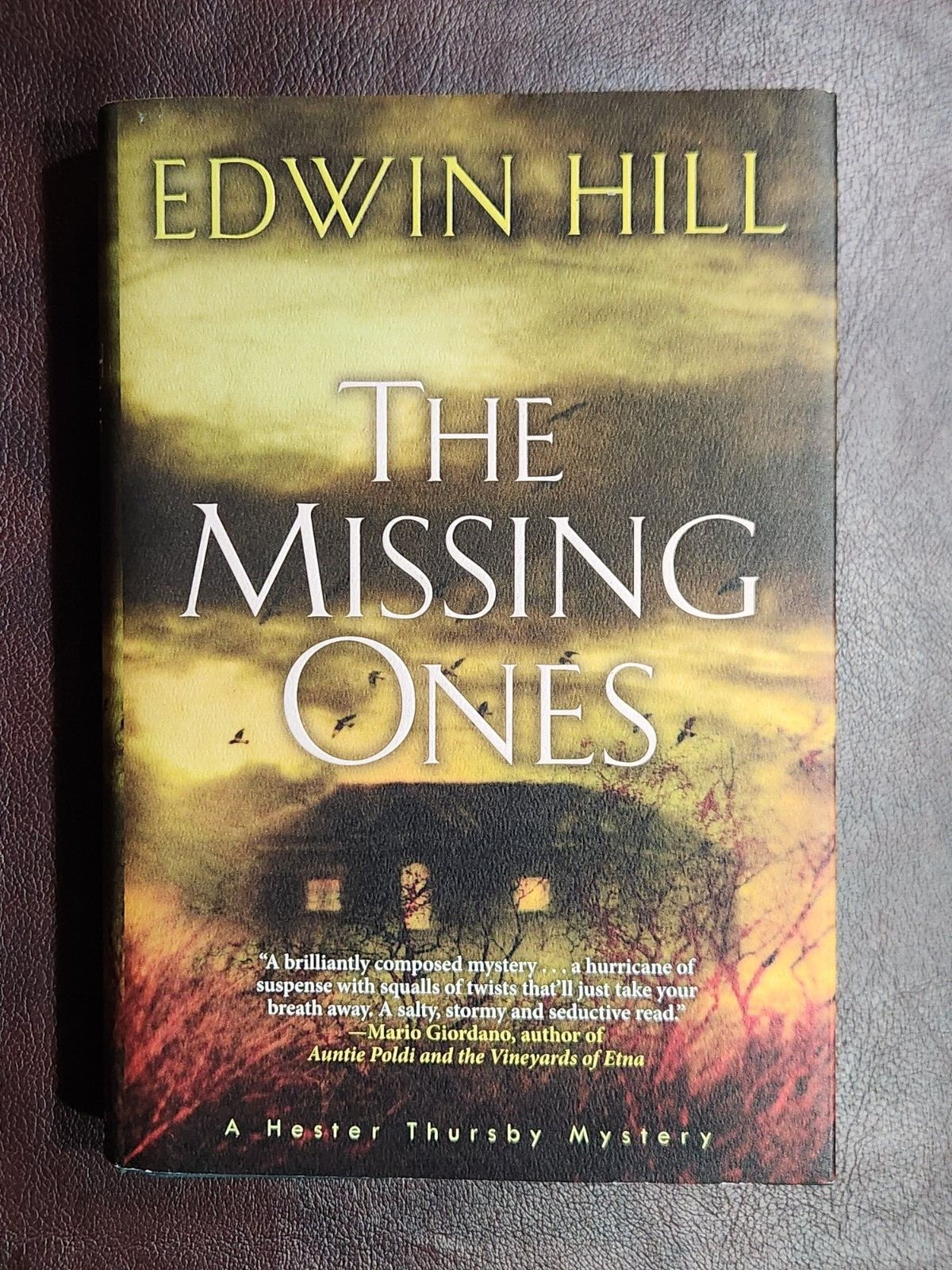 THE MISSING ONES ~ SIGNED by Edwin Hill 2019 hcdj FIRST EDITION 1st PRINT ~ Rare