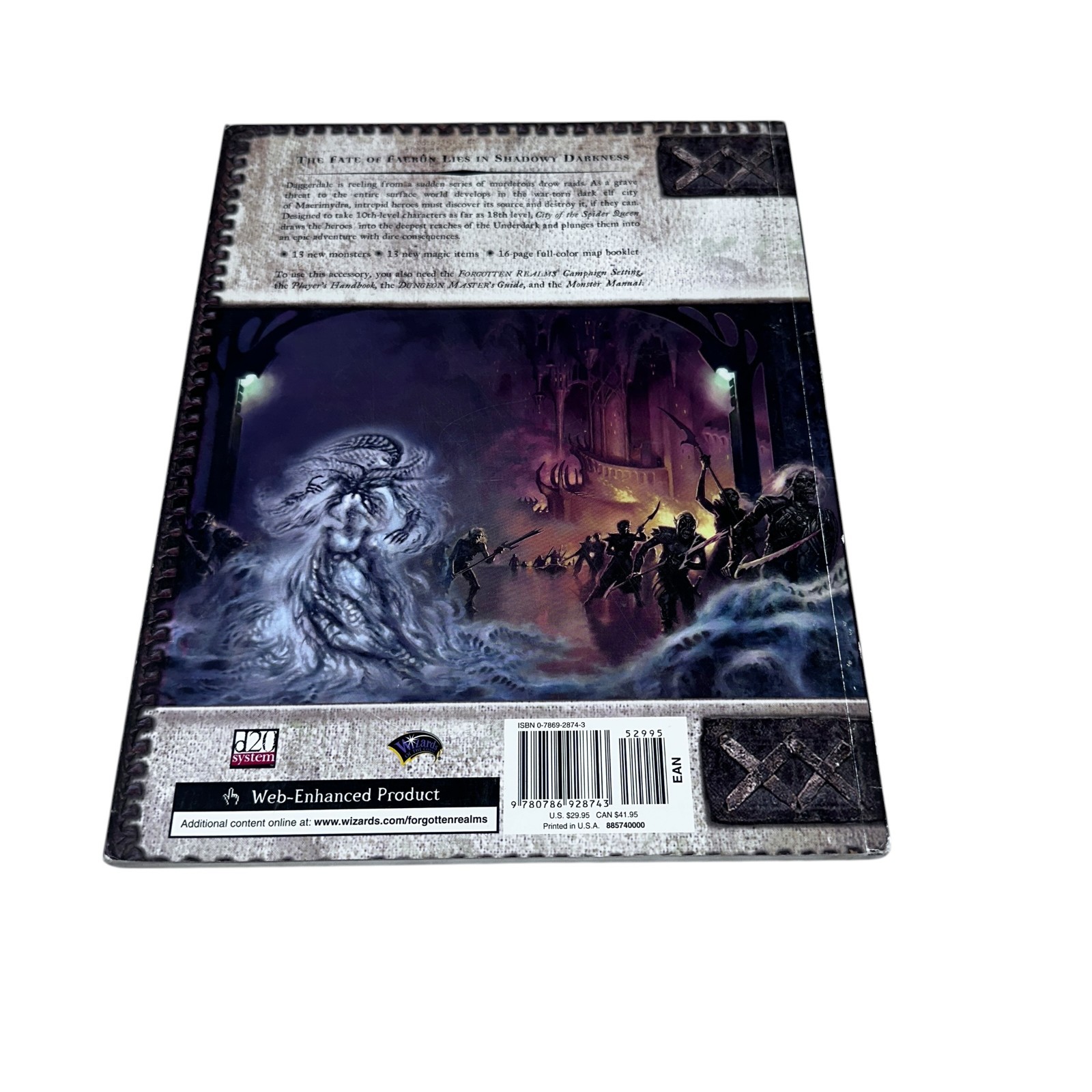 City of the Spider Queen (Dungeons & Dragons d20 3.0 Fantasy Roleplaying, Forgot