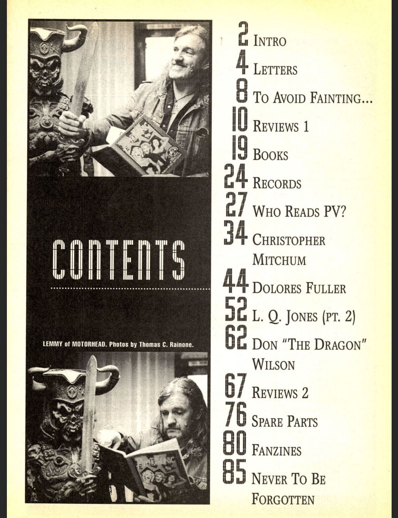 Psychotronic Video Magazines Full Run Set of the Best Cult Film Magazine Weldon