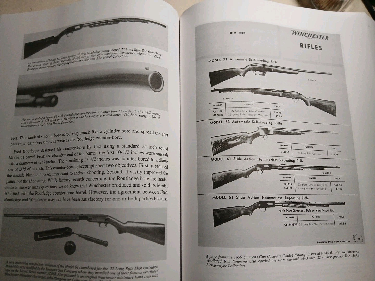 WINCHESTER SLIDE ACTION RIFLES VOL 1 & 2 Ned Schwing Gun History Rare Book
