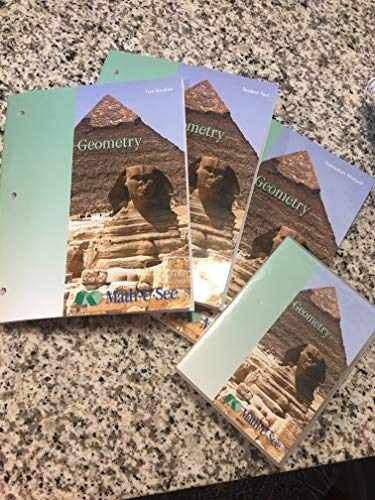 Geometry Instruction Manual – Hardcover, by Steven P. Demme – Very Good