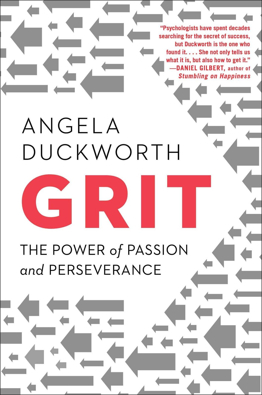 Grit: The Power of Passion and Perseverance – hardcover Duckworth, Angela