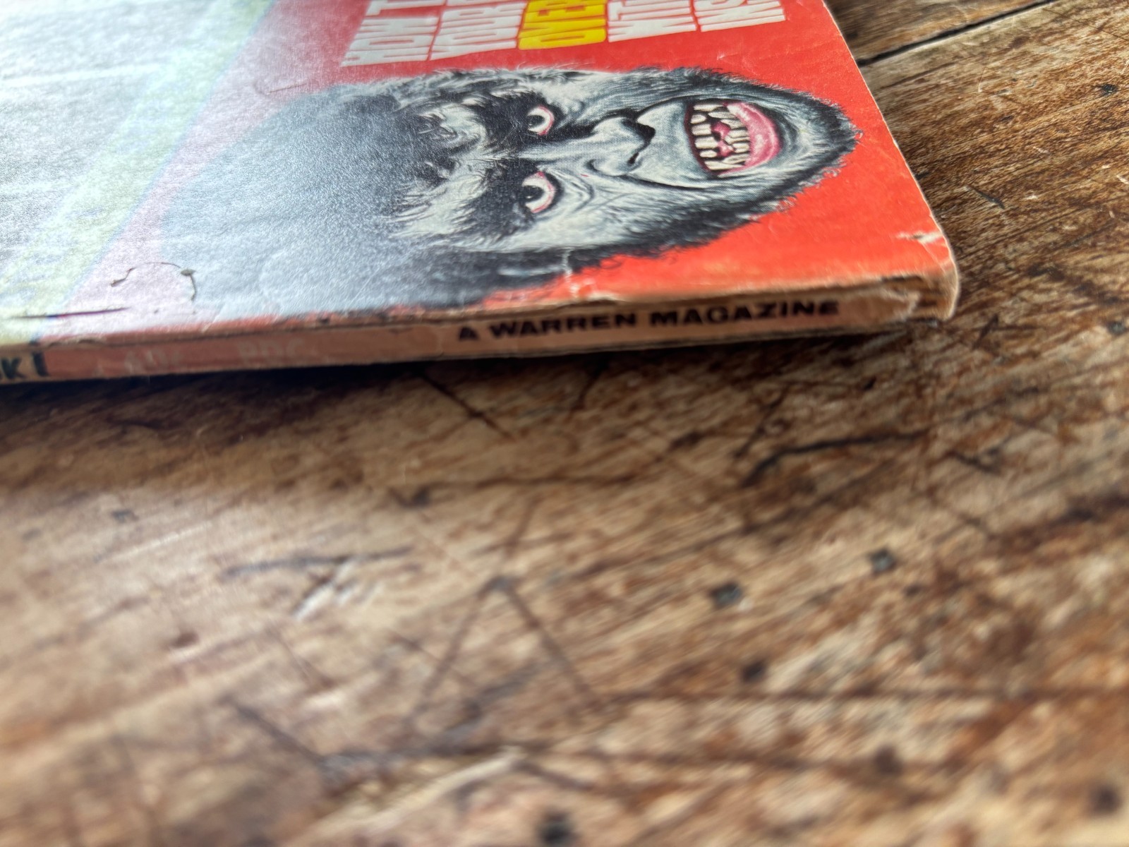 DO-IT-YOURSELF MONSTER MAKE-UP HANDBOOK Warren 1965/Dick Smith/Horror/SFX