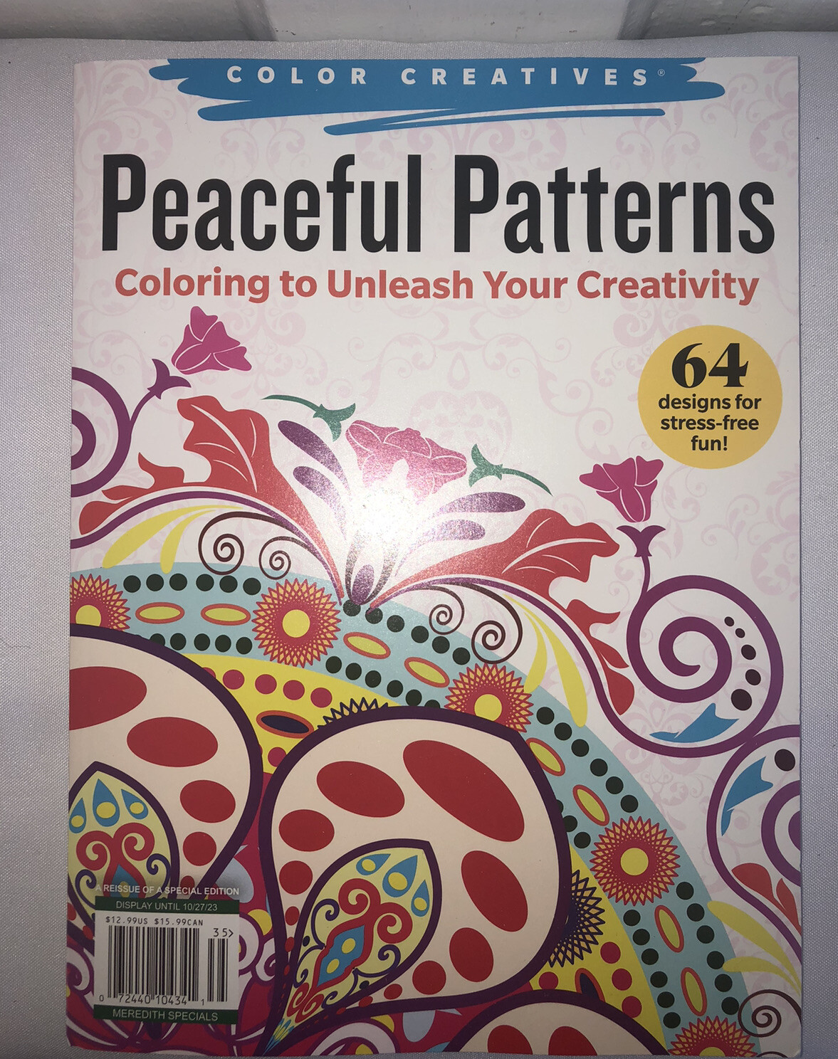 Color Creatives Peaceful Patterns Meredith Specials 2023
