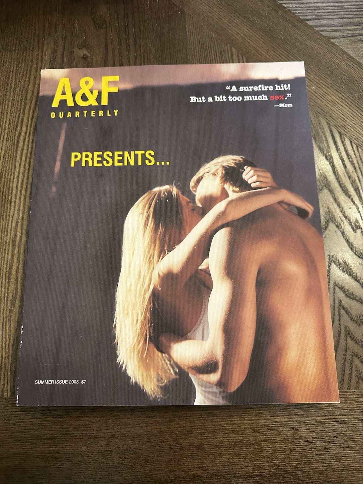 ABERCROMBIE & FITCH A&F QUARTERLY Issue 24 SUMMER 2003 Catalog/BRUCE WEBER